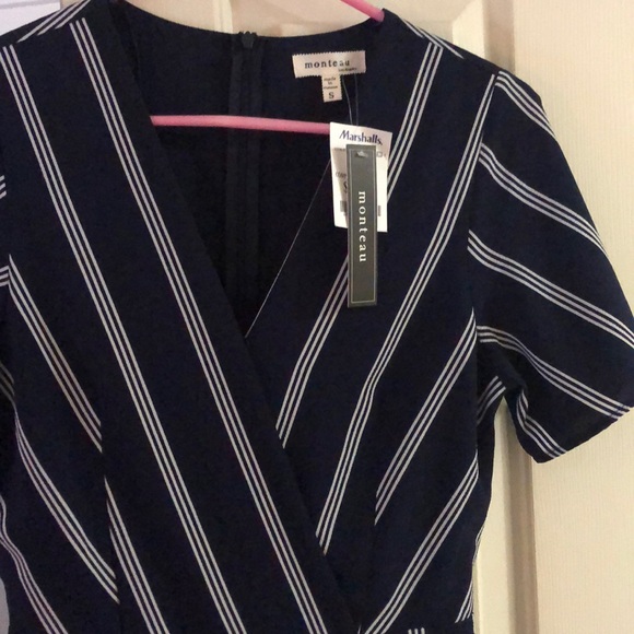 Navy and White Jumpsuit - Picture 8 of 8